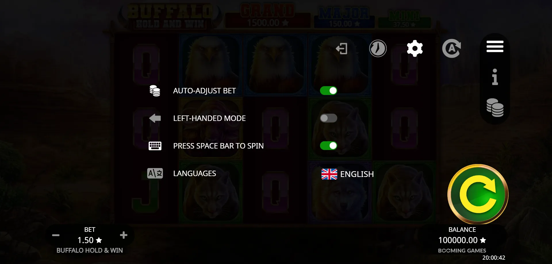 Mode Démo — Jouez à Buffalo Hold and Win Gratuitement — buffalo hold and win
buffalo hold and win slot
buffalo power 2 hold and win
buffalo hold and win extreme demo
buffalo hold and win demo
buffalo hold and win extreme
buffalo power hold and win
buffalo power hold and win demo